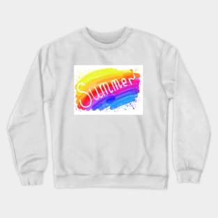 Summer. Crewneck Sweatshirt